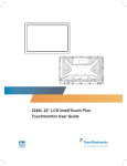 Elo TouchSystems 2242L User guide