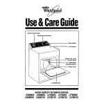 Whirlpool LE6880XS Operating instructions