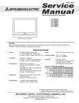 Mitsubishi Electric LT-2240 Service manual