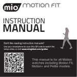 Mio Motion Fit Specifications