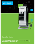 Dymo LabelManager Wireless PnP User guide