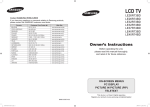 Samsung LE26R74BD Specifications