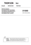 Daewoo VCR MECHANISM UNIT Service manual