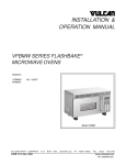 Vulcan-Hart VFBMW2 Specifications