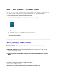 Dell 1110 User`s guide