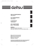 Daitsu ASD 129U11 Owner`s manual