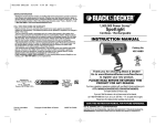Black & Decker 000 Instruction manual