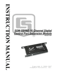 Campbell SDM-CD16D Specifications