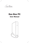 Asus Eee Box User manual