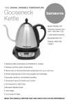 Bonavita BV382510V Specifications