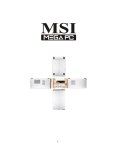 MSI MEGA651 PC Instruction manual