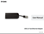 D-Link DUB-E100 User manual