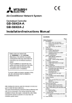 Mitsubishi Electric Central Controller GB-50A Specifications