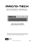 Crown PIP-FTE Technical information