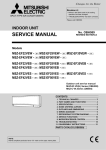 Mitsubishi Electric MSZ-EF42VES Service manual