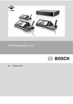 Bosch DCN multimedia Installation manual
