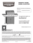 Char-Broil 415 Product guide