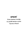 Epson LX-90TM User`s manual