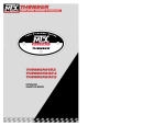 MTX Thunder 6152 Owner`s manual