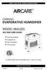 Essick MA1201 Owner`s manual