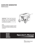 Mitsubishi MBG7000X Operator`s manual