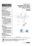 Master Forge LPG Instruction manual