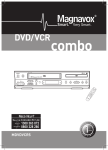 Magnavox MDVDVCR5 User manual
