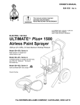 Sherwin-Williams 820-206 Owner`s manual