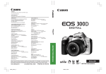 Canon EOS EOS 300D Instruction manual