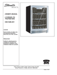 Danby DBC162BLSST Owner`s manual