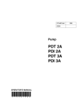 Wacker Neuson PDI 3 Operator`s manual