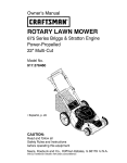 Craftsman 917.376460 Owner`s manual