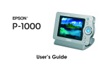 Epson PhotoPC P-1000 Specifications