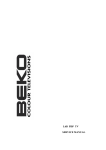 Beko Plasma TV Service manual