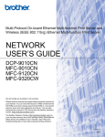 Brother MFC-9120CN User`s guide