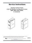 Amana AMH8 Operating instructions