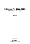 D-Link DWL-A520 Specifications