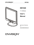 Envision EN-7220 User`s manual