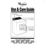 Whirlpool LE5530XS Operating instructions
