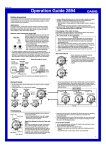 Casio 3406 Technical information