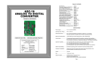 ADC AD-464 Specifications