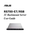 Asus RS700-E7/RS8 User guide