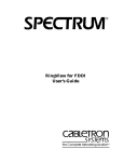 Cabletron Systems FDDI User`s guide