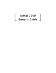 Avital 2000 Installation guide