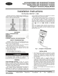 Carrier 30HW018-040 Specifications