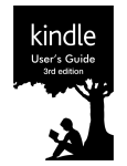 Amazon Kindle Touch User`s guide