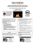 Mendota FV-41-M-PF2 Operating instructions