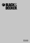 Black & Decker EF40 Instruction manual