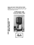USE AND CARE GUIDE FOR MODEL MECFIOT Coffeemaker with
