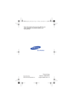 Samsung GH68-05275A Owner`s manual